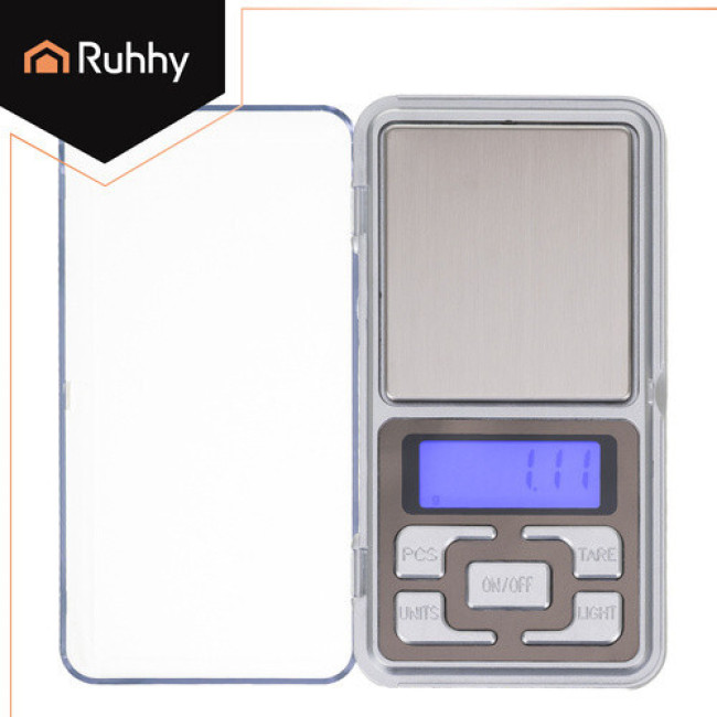 Електронні кишенькові ваги до 200 г точність до 0.01 Ruhhy (26092)