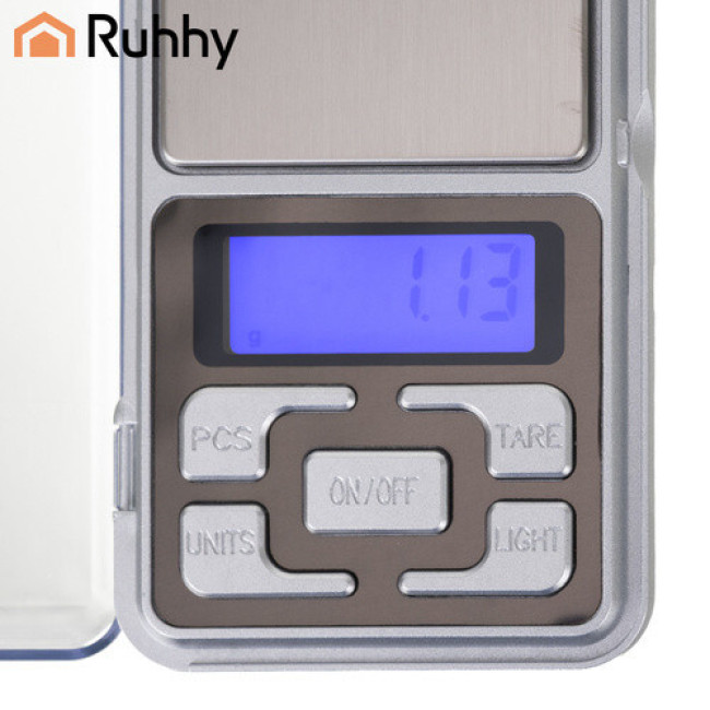 Електронні кишенькові ваги до 200 г точність до 0.01 Ruhhy (26092)