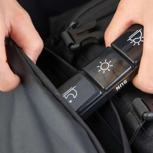 Органайзер для таблеток Ruhhy 7 дней на 3 приема в день Черный (26346)