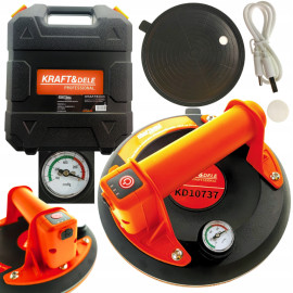 Акумуляторна присоска для скла 190кг 200мм Kraft&Dele (Польща)