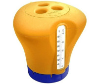 Дозатор Kokido K619BU (табл. 75 мм) оранжевый с термометром