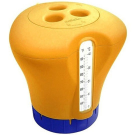 Дозатор Kokido К619БУ (табл. 75 мм) оранжевий з термометром