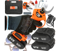 Аккумуляторный секатор (садовые ножницы) CATA (M83009C)+ 2 акк