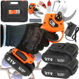 Акумуляторний секатор (садові ножиці) CATA (M83009C) + 2 акб