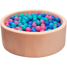 Сухой бассейн с шариками 400шт розовый Diego
