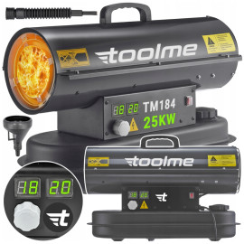 Тепловая пушка дизельная с термостатом 25кВт Toolme (Польша)