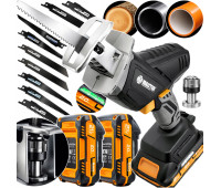 Аккумуляторная сабельная пила 21В 2Ач Majster Pro (Польша)