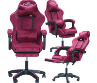 Крісло геймерське DIEGO АЛКАНТАРА PRO Черрі