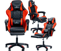 Крісло геймерське DIEGO Phantom RS Black-Red