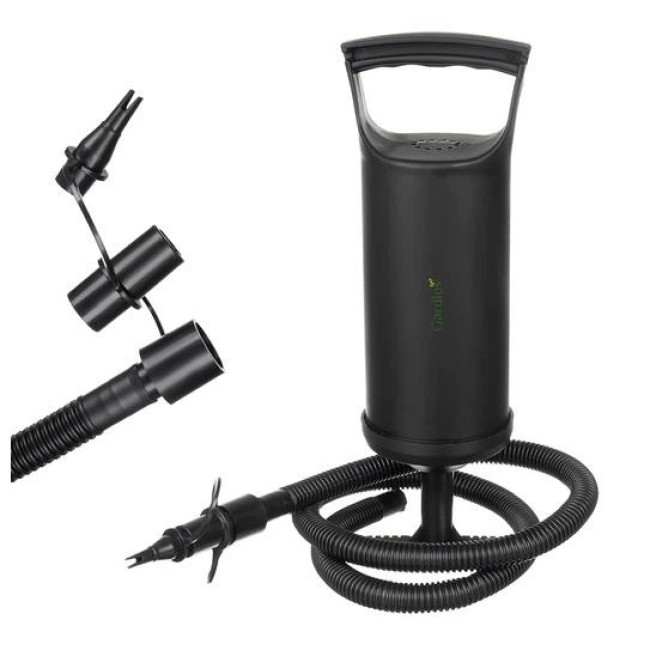 Зручне крісло надувне+пуф підставка для ніг GARDLOV 25365/n