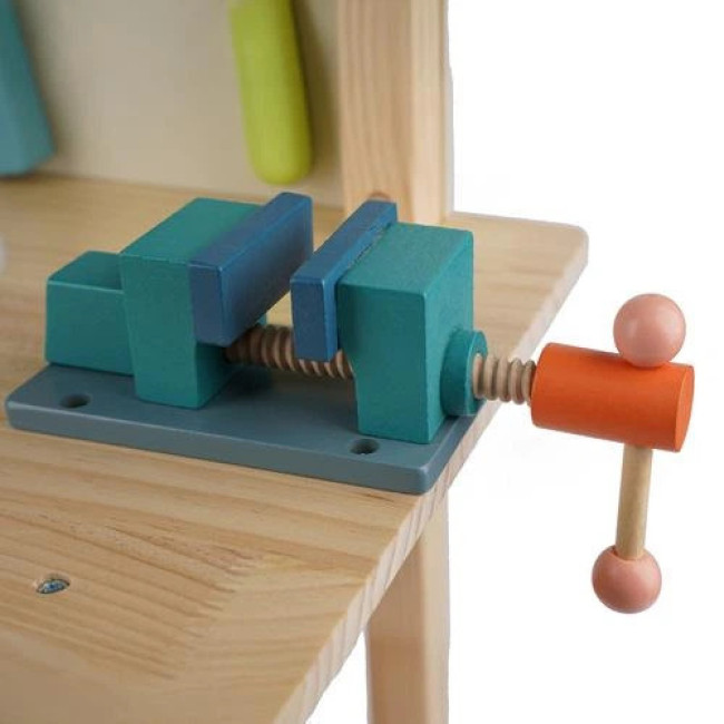 Детська майстерня з дерев'яними інструментами 3в1 Kruzzel 26546