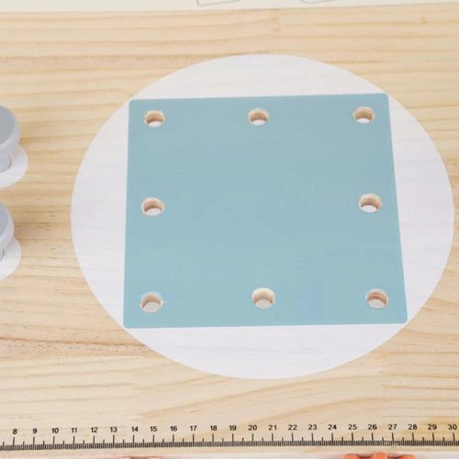 Детська майстерня з дерев'яними інструментами 3в1 Kruzzel 26546