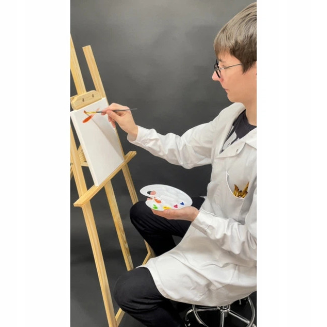 Деревянный мольберт для живописи MAALEO регулируемый 139 x 82 x 57 см (22621)