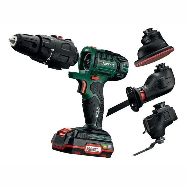 Акумуляторний  шуруповерт 3в1 PARKSIDE PKGA 20-Li C2