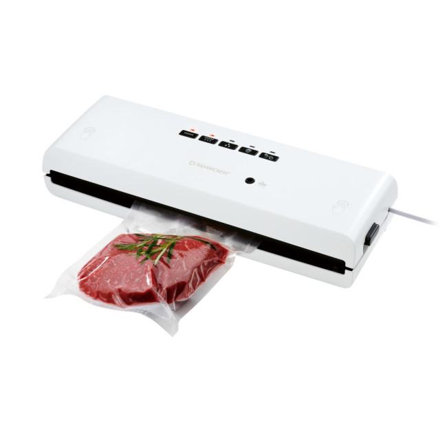 Вакуумний упаковщик SilverCrest SV 130 A1 Білий (130 Вт, режими Wet/Soft, Німеччина)