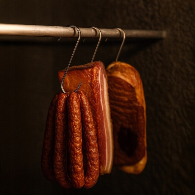 Крючки для копчения мяса S-образная форма 15 шт Kaminer (25553)