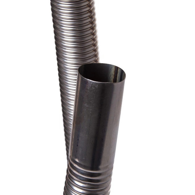 Выхлопная труба для автономного отопителя Mar-Pol диаметр 24 мм длина 200 см + 2 монтажных хомута (M8095012)