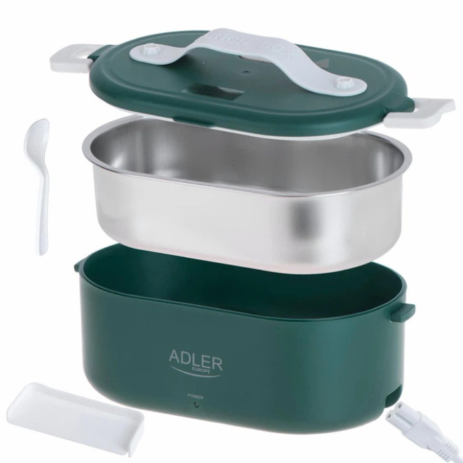 Ланч бокс харчовий контейнер ADLER AD 4505G з підігрівом