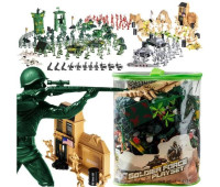 Ігровий набір військова база, 300ел. Iso Trade 26334/n