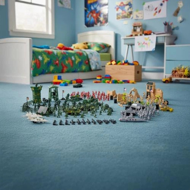 Ігровий набір військова база, 300ел. Iso Trade 26334