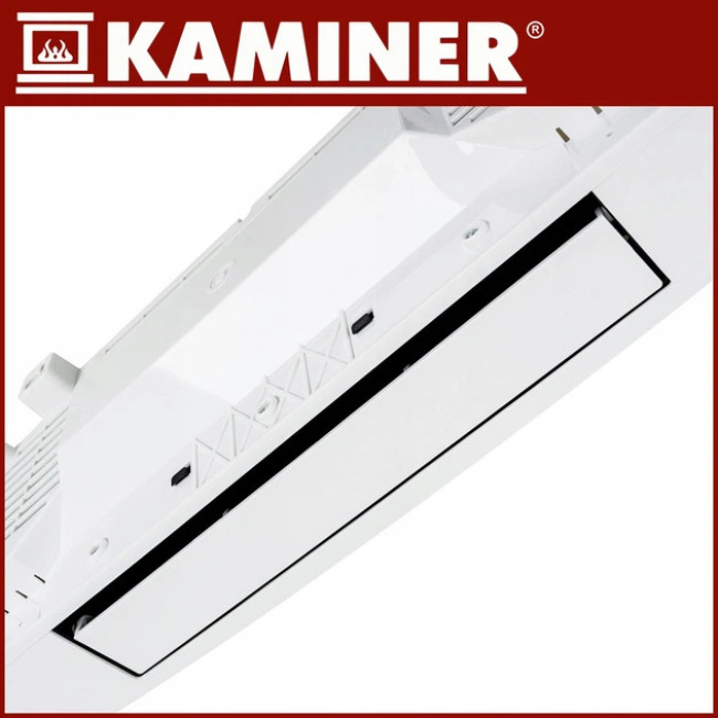 Тепловая воздушная завеса Kaminer AIRO 2000 Вт LED дисплей WiFi + Пульт ДУ Белый (26389)