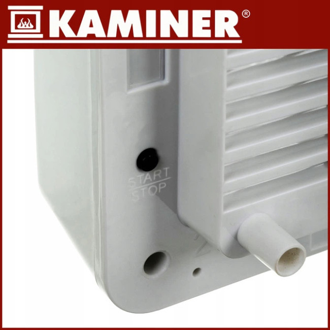 Тепловая воздушная завеса Kaminer AIRO 2000 Вт LED дисплей WiFi + Пульт ДУ Белый (26389)