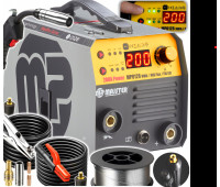 Інверторний зварювальний апарат IGBT MIG FLUX MMA мігомат MP0128/n