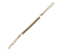 Тренчік-карабін Mil-Tec, шнур страховочний пружина Койот