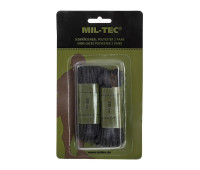 Шнурки MIL-TEC вощеные Black 180 см (12914002)