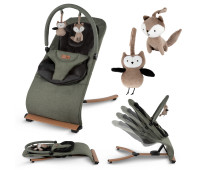 Шезлонг-качели Kidwell RUBI Green/Black