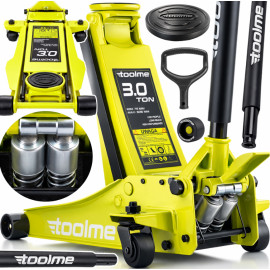 Домкрат подкатной гидравлический 3т 75-505мм Toolme TM007 (Польша)