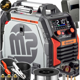 Инверторный сварочный аппарат MIG CO? FLUX MMA TIG 210A Majster Pro (Польша)