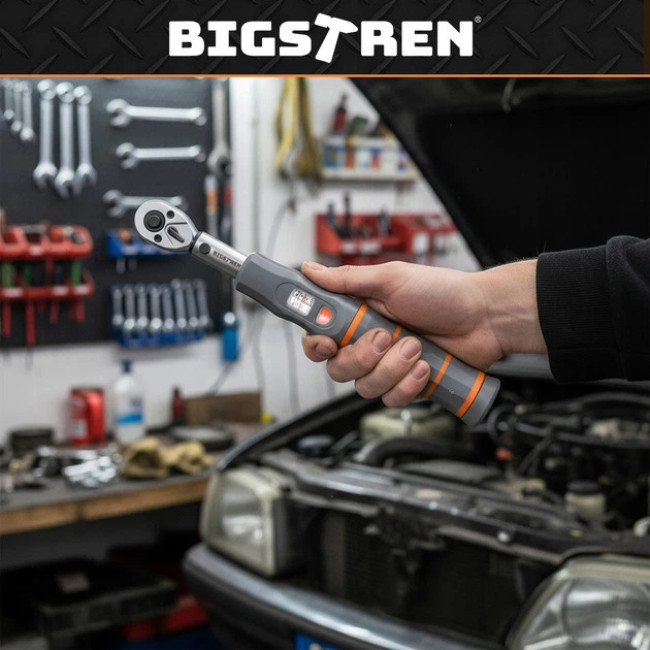 Профессиональный динамометрический ключ Bigstren Cr-Mo 1/4