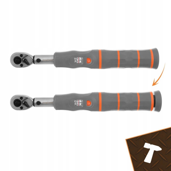 Профессиональный динамометрический ключ Bigstren Cr-Mo 1/4