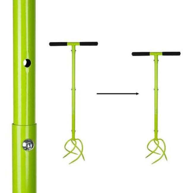 Ручний садовий культиватор для розпушування і аерації ґрунту газону Gardlov 25319