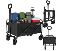 Садова тележка складна 90Л 100 кг 69х45х49 см Gardlov 27542/n