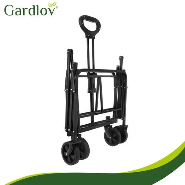 Садова тележка складна 90Л 100 кг 69х45х49 см Gardlov 27542/n