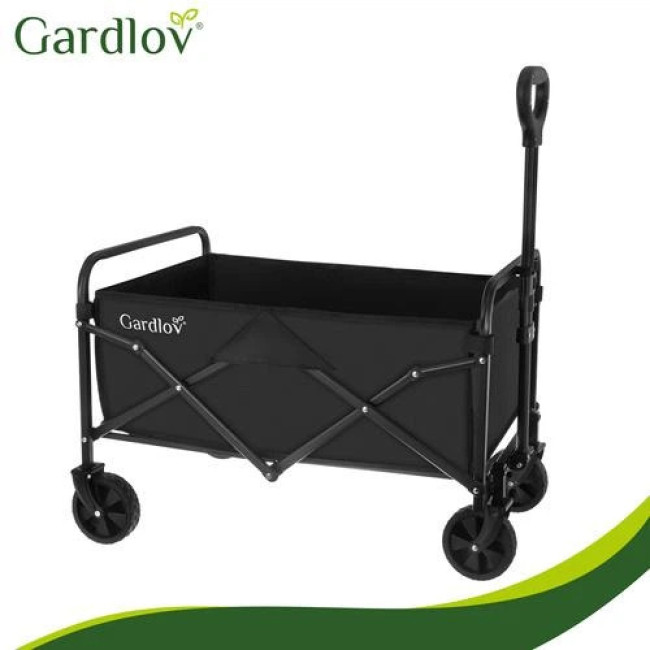 Садова тележка складна 90Л 100 кг 69х45х49 см Gardlov 27542/n