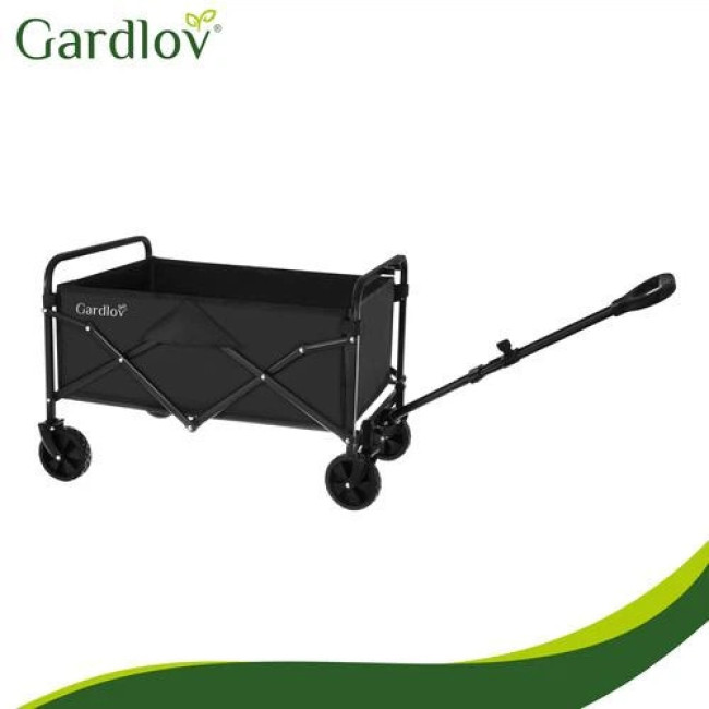 Садова тележка складна 90Л 100 кг 69х45х49 см Gardlov 27542/n