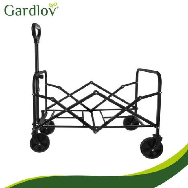 Садова тележка складна 90Л 100 кг 69х45х49 см Gardlov 27542/n
