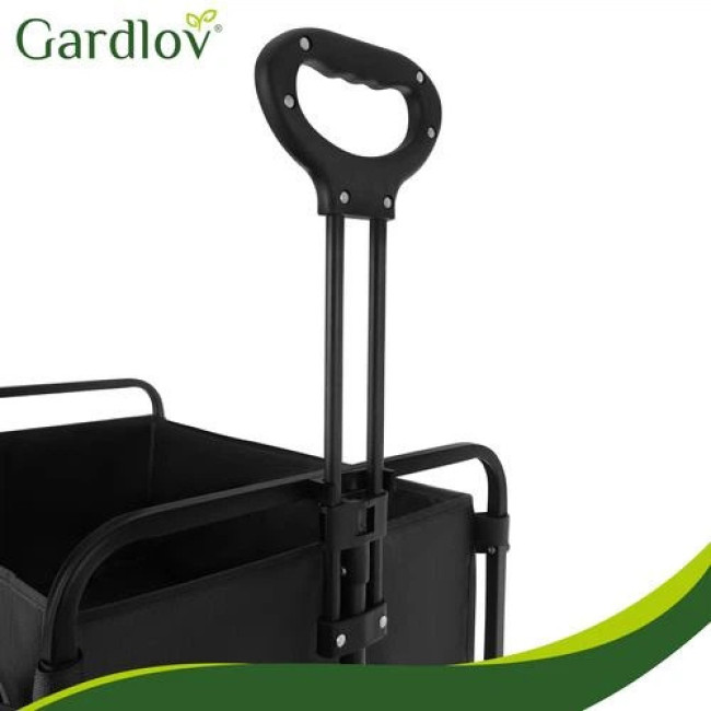 Садова тележка складна 90Л 100 кг 69х45х49 см Gardlov 27542/n