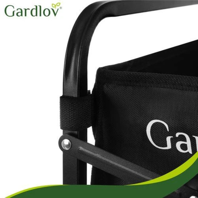 Садова тележка складна 90Л 100 кг 69х45х49 см Gardlov 27542/n