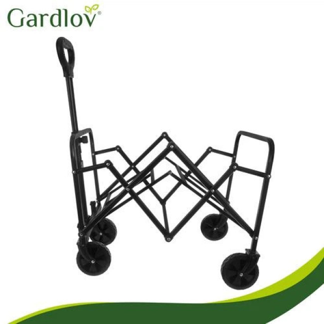 Садова тележка складна 90Л 100 кг 69х45х49 см Gardlov 27542/n