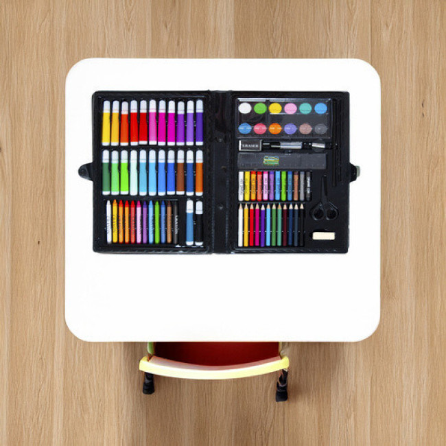 Набор для рисования Maaleo 9173 - 86 предметов, в чемодане, набор художника