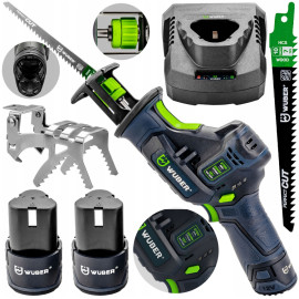 Акумуляторна сабельна пилка 12В 2Ач Wuber (Польща)