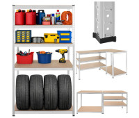 Металлический стеллаж Bigstren 27509 - 180?100?60 см, 5 полок, для гаража