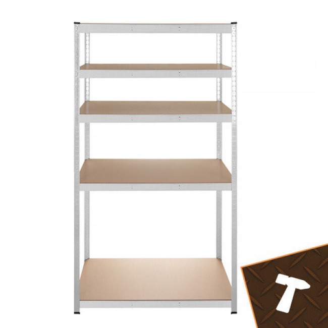 Металлический стеллаж Bigstren 27509 - 180?100?60 см, 5 полок, для гаража