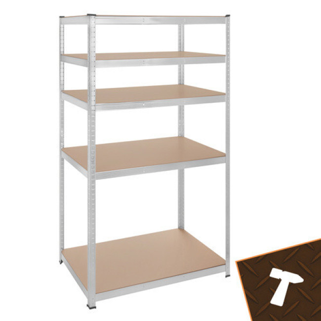 Металлический стеллаж Bigstren 27509 - 180?100?60 см, 5 полок, для гаража