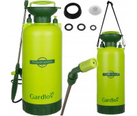 Опрыскиватель садовый ручной помповый Gardlov 8 л линная штанга + шланг 150 см (25430)