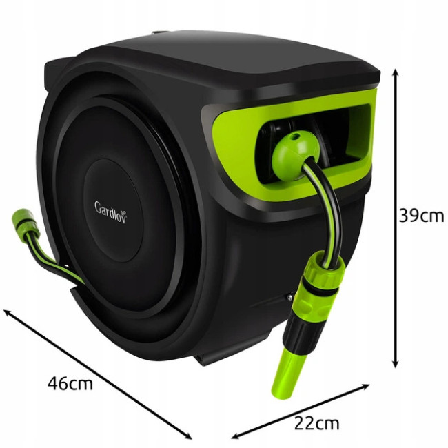 Шланг для полива на автоматической катушке Gardlov 1/2